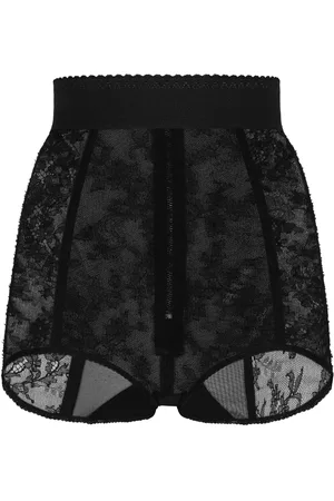 Dolce & Gabbana Culottes de tiro alto con encaje