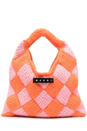 Marni Bolsa de crochet Market Diamond pequeña