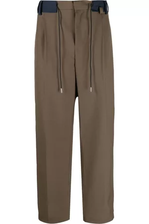 SACAI Pantalones con cordones en la pretina