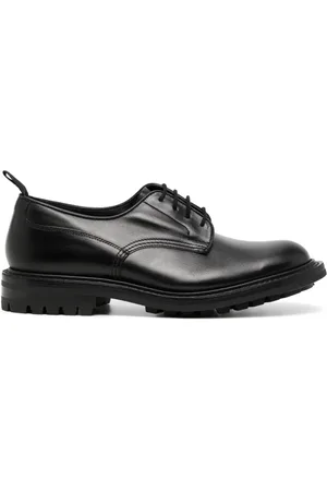 TRICKERS Zapatos derby con agujetas y paneles