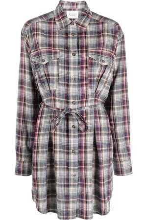 Marant Etoile Vestido camisero midi Liliane