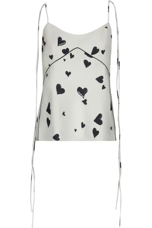 Marni Top estilo camisola Bunch of Hearts