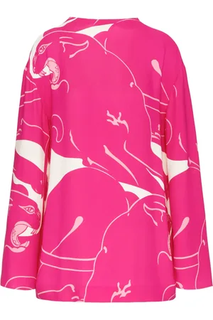 VALENTINO GARAVANI Blusa Cady Panther