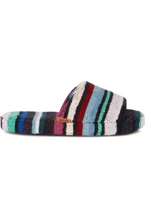 Missoni Slippers con motivo de rayas