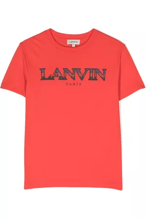 Lanvin Playera Curb con logo bordado