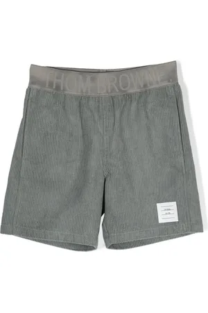 Thom Browne Shorts con panel de pana