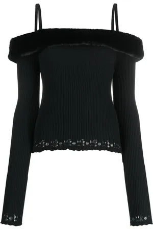 BLUMARINE Jersey con hombros descubiertos