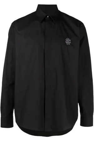 Roberto Cavalli Camisa con logo bordado