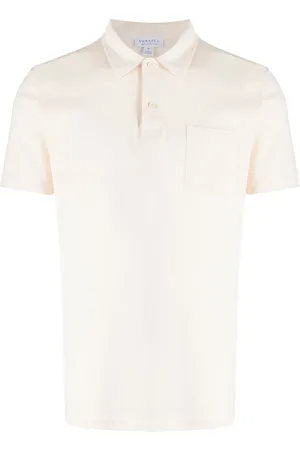 Sunspel Playera tipo polo manga corta
