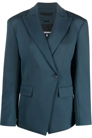 Patrizia Pepe Blazer con doble botonadura y solapa de pico