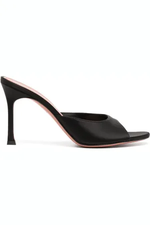 Amina Muaddi Mules Alexa con tacón de 90mm