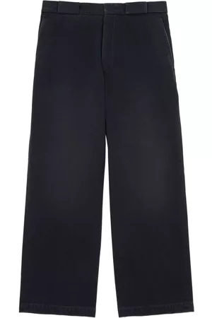 Maison Margiela Pantalones rectos con tiro medio