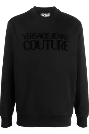 VERSACE Sudadera con logo en relieve
