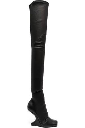 Rick Owens Botas altas Cantilever con tacón de 120mm