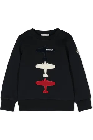 Moncler Sudadera con cuello redondo y logo bordado