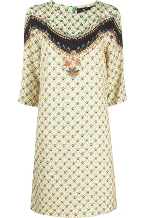 Etro Vestido corto con varios estampados