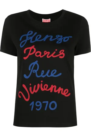 Kenzo Playera con eslogan estampado