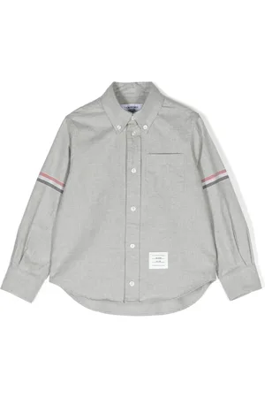Thom Browne Camisa con detalle de rayas