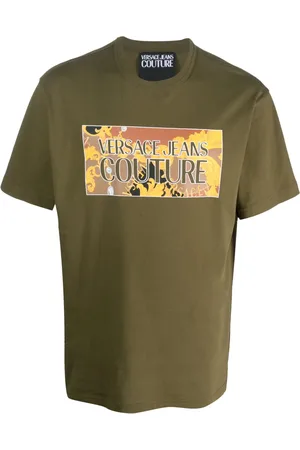 VERSACE Playera con logo estampado