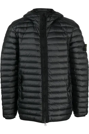 Stone Island Chamarra con capucha y parche de brújula