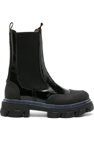 Ganni Botines de charol