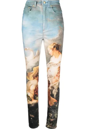 Roberto Cavalli Skinny jeans con tiro alto