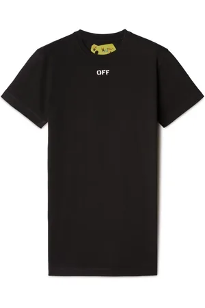 OFF-WHITE Vestido estilo playera Off Stamp