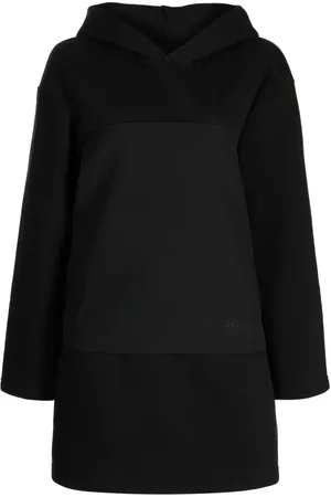 Maison Margiela Vestido a capas con capucha