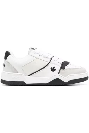Dsquared2 Tenis con agujetas y paneles