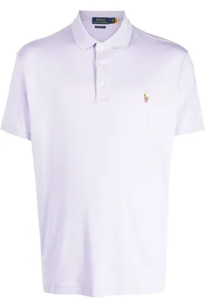 Ralph Lauren Playera tipo polo con logo bordado