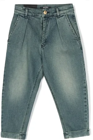 Balmain Jeans con parche del logo