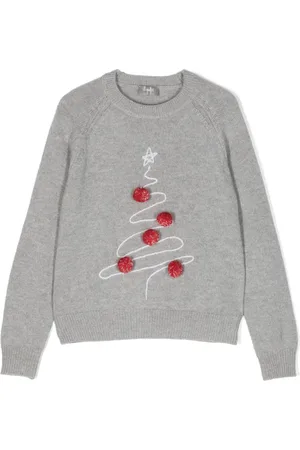 Il gufo Sudadera con ilustración estampada y pompón