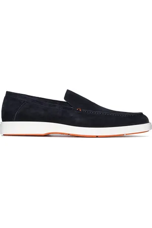 santoni Mocasines de gamuza