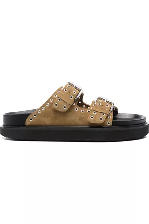 Isabel Marant Sandalias Lennya de gamuza