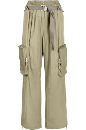 DION LEE Pantalones Blouson con cinturón
