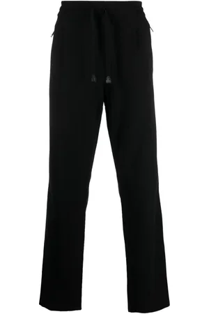 BRIONI Pantalones rectos con cordones en la pretina