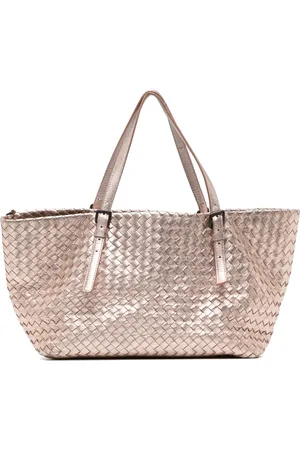 Bottega Veneta Bolso shopper Intrecciato Cabat pequeño