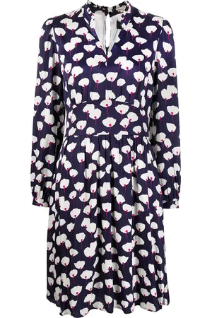Paule Ka Vestido de corte imperio con motivo floral