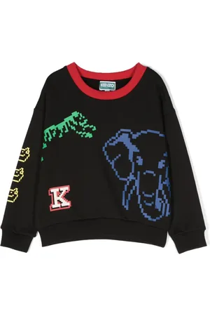 Kenzo Sudadera con logo estampado