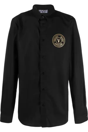 VERSACE Camisa con logo estampado