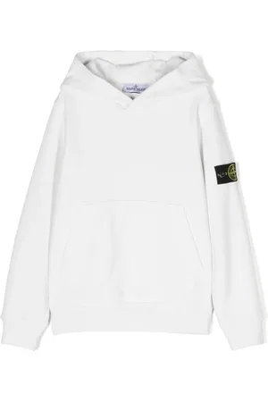 Stone Island Hoodie con distintivo Compass