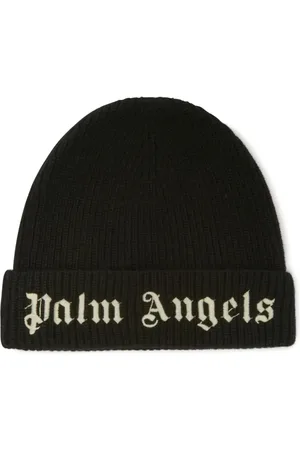 Palm Angels Gorro con logo bordado