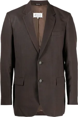 Maison Margiela Blazer con botones y solapas de muesca
