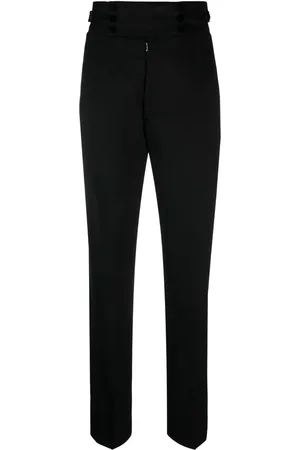 Maison Margiela Pantalones tapered con cuatro costuras
