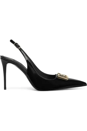 Dolce & Gabbana Zapatos de tacón con placa del logo