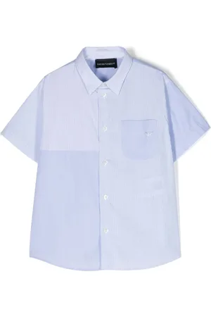 Emporio Armani Camisa con logo bordado
