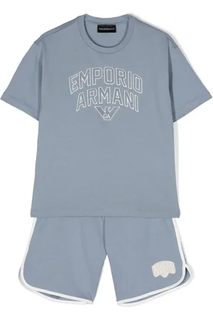 Emporio Armani Traje deportivo con logo estampado