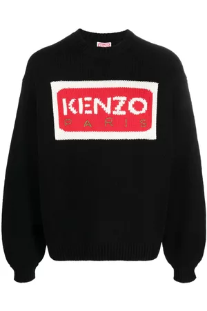 Kenzo Suéter tejido con detalle del logo