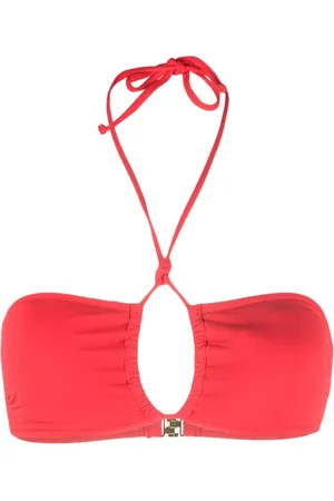 Moschino Top de bikini con cuello halter