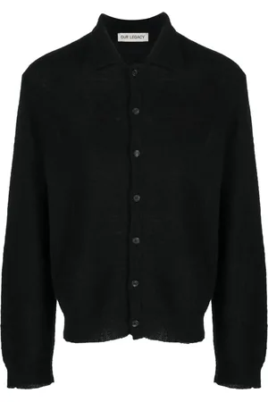 OUR LEGACY Cardigan tejido con motivo de rayas
